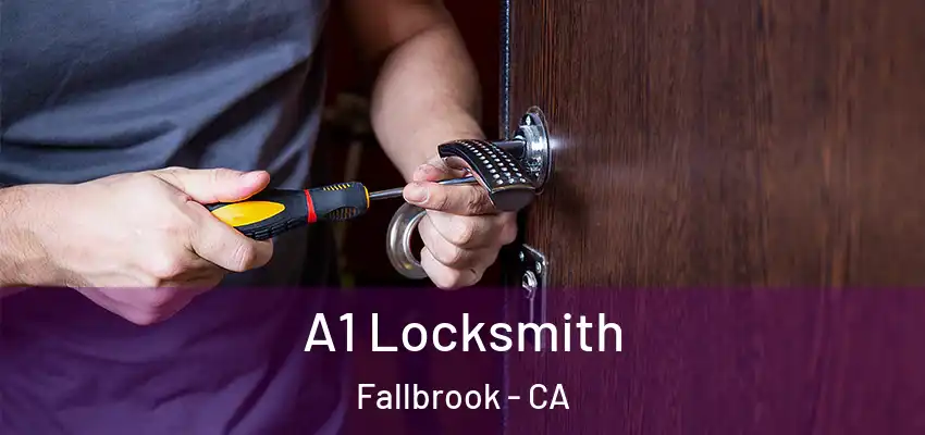  A1 Locksmith Fallbrook - CA