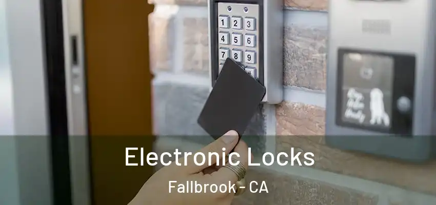 Electronic Locks Fallbrook - CA