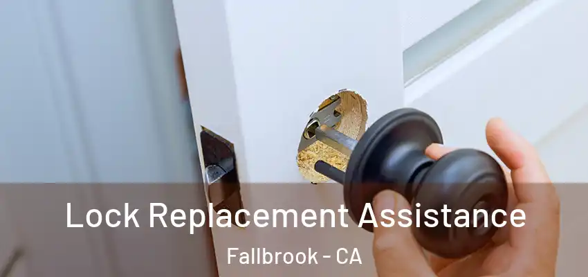  Lock Replacement Assistance Fallbrook - CA